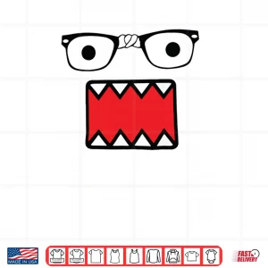 Emo Scence Y2k Domo Glasses Shirt 3 Design Emo Scence Y2k Domo Glasses Shirt