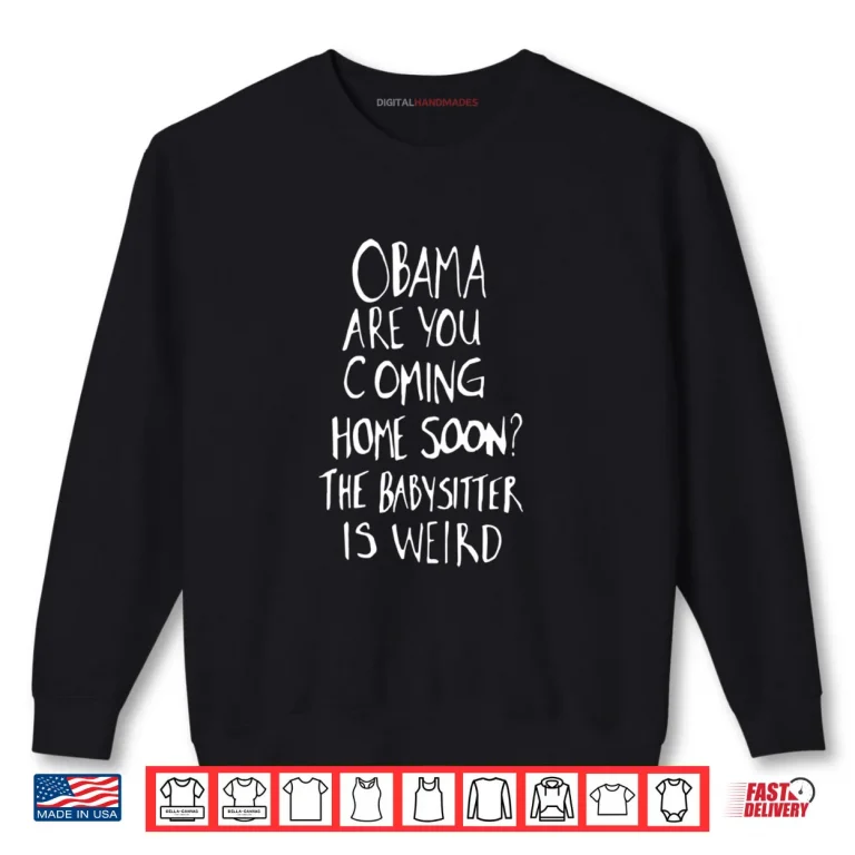 Sweatshirt The Babysitter is Weird Shirt