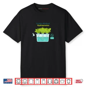 Kratky Method Hydroponics Diagram Simple Passive Gardening Shirt