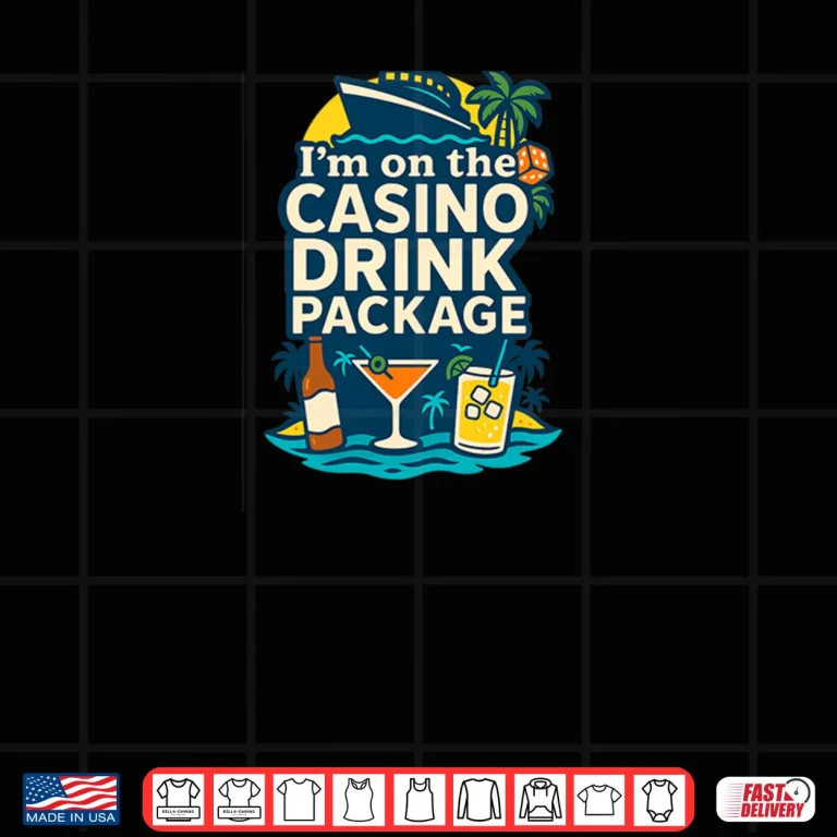 Design Casino Drink Package Shirt