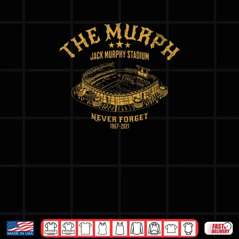 Design The Murph San Diego Jack Murphy Stadium Never Forget Shirt