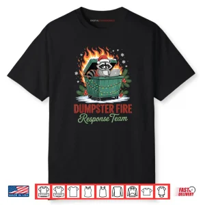 Dumpster Fire Response Team Leader Christmas Shirt