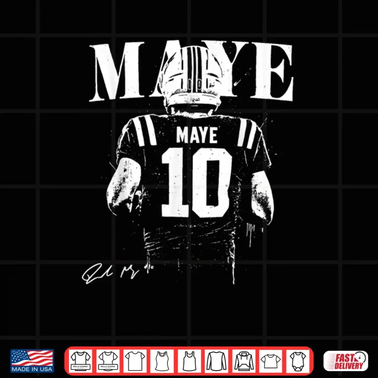 Design Drake Maye QB Football Fan Shirt 1