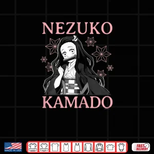 Design Demon Slayer Kimetsu no Yaiba Nezuko Kamado Cute Shirt