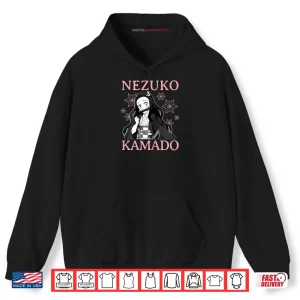 Hoodie Demon Slayer Kimetsu no Yaiba Nezuko Kamado Cute Shirt