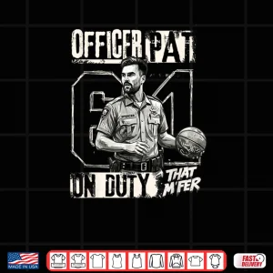 Warrior 61 Funny Spencer Officer Pat Shirt 3 Design Warrior 61 Funny Spencer Officer Pat Shirt
