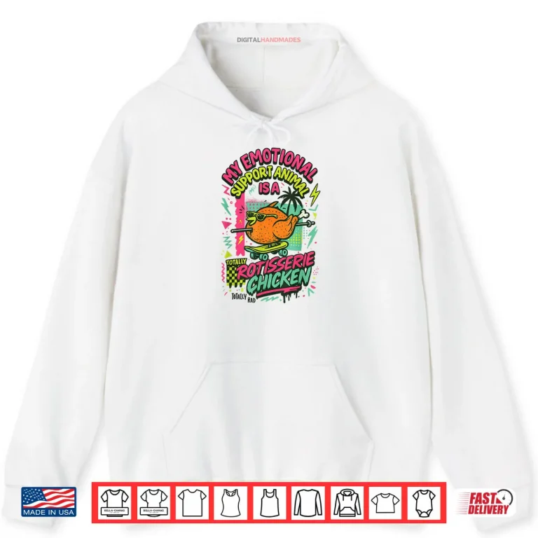 Hoodie My Favorite Animal is a Chicken Cute Shirt