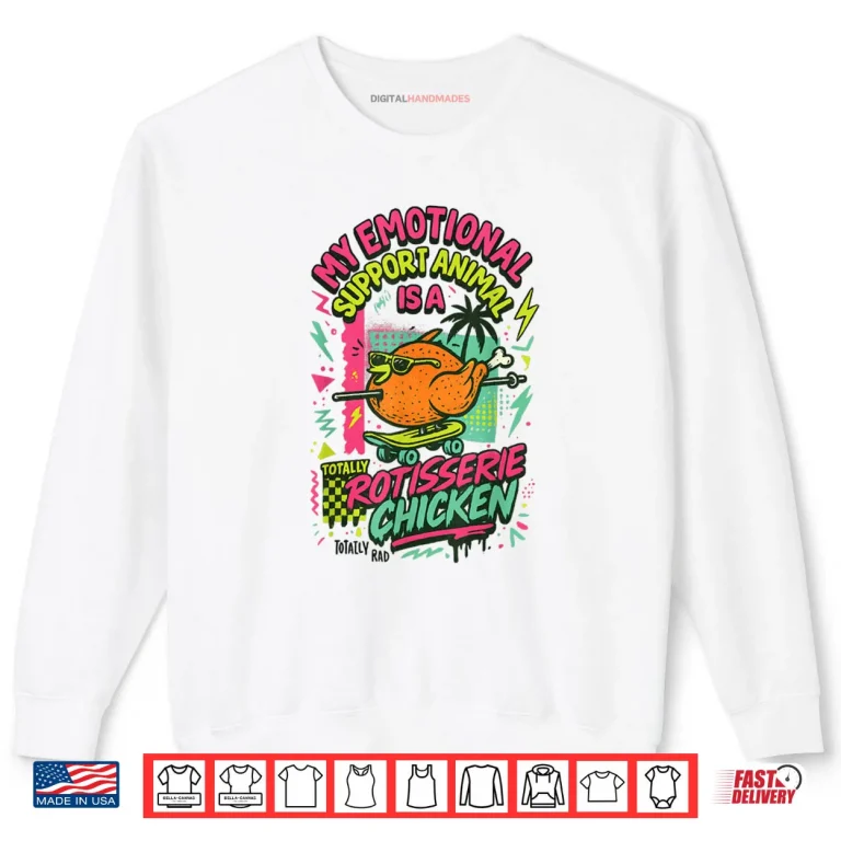 Sweatshirt My Favorite Animal is a Chicken Cute Shirt