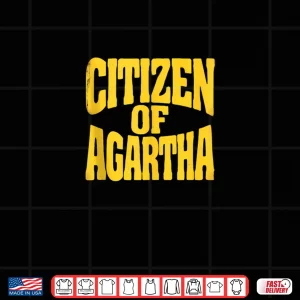 Design Citizen of Agartha Hollow Earth Explorer Retro Believer Shirt