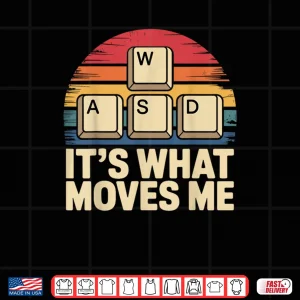 WASD Gaming Keys Funny PC Gamer Shirt 3 Design WASD Gaming Keys Funny PC Gamer Shirt