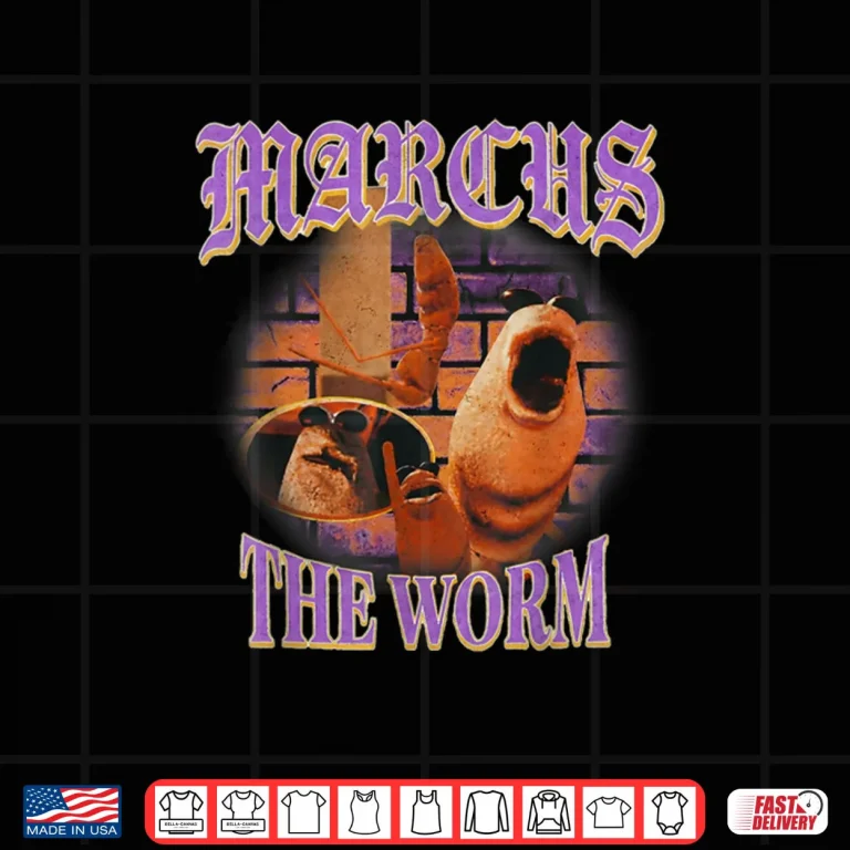Design Marcus The Worm Meme Funny Internet Humor Shirt