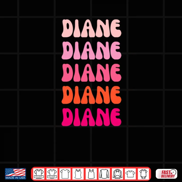 Design Diane Retro Stack Design Shirt
