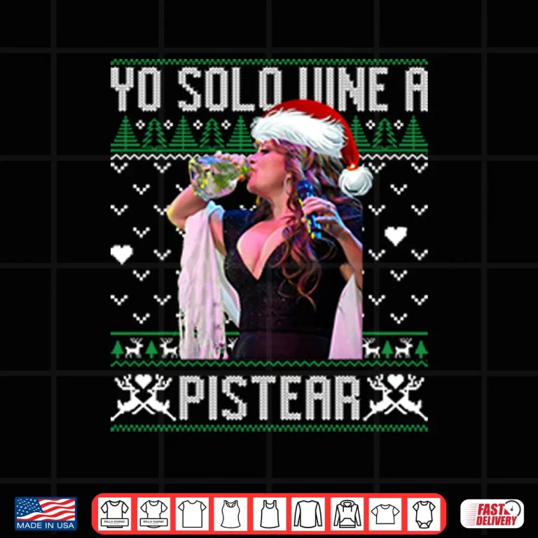 Design Yo Solo Vine A Pistear Christmas Shirt