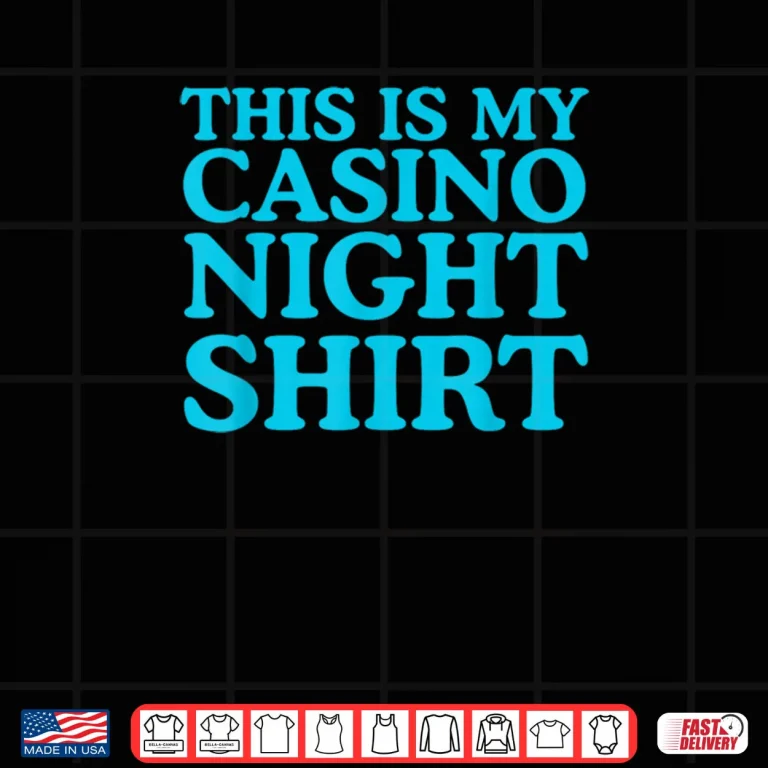 Design This is My Casino Night Funny Gambling Party Shirt