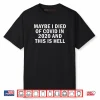Maybe I Died of Covid in 2020 Dark Humor Shirt