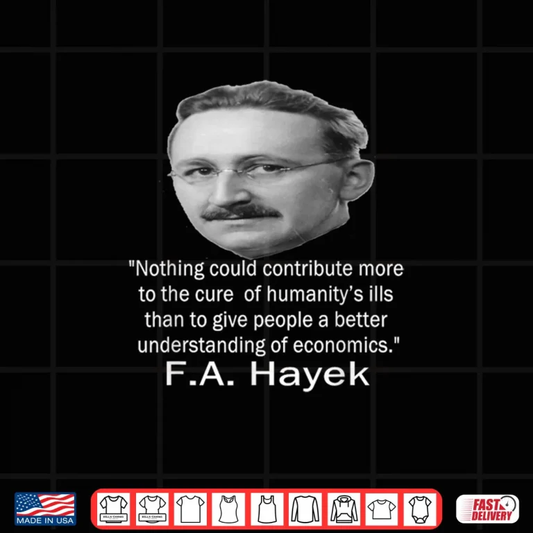 Design Hayek and Mises on Teaching Economics. Shirt