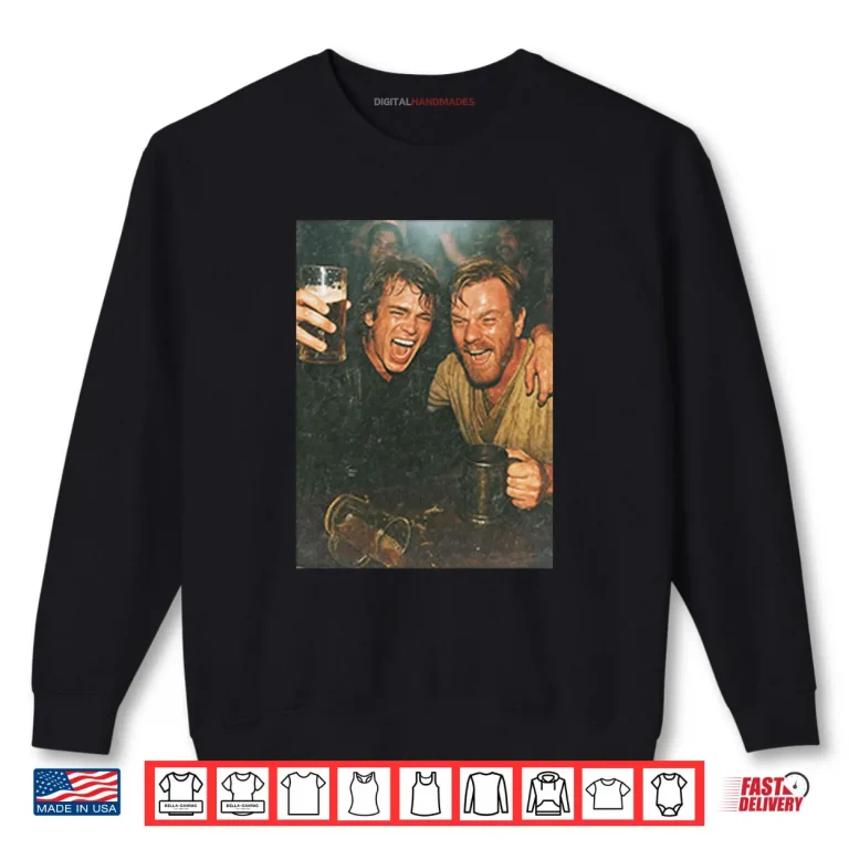 Sweatshirt Anakin Skywalker And Obi Wan Kenobi Shirt