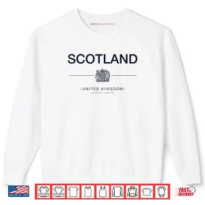 Sweatshirt Scotland Gift United Kingdom Shirt