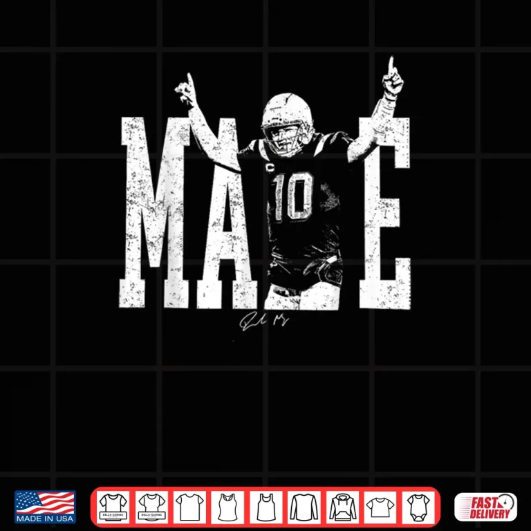 Drake Maye QB Football Fan Shirt 3 Design Drake Maye QB Football Fan Shirt