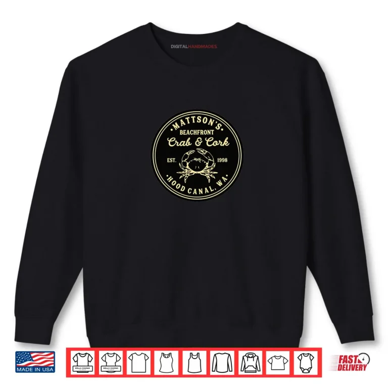 Sweatshirt Crab Cork Cup Shirt