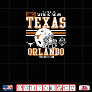 Design Texas Longhorns Citrus Bowl 2025 Officially Licensed Shirt
