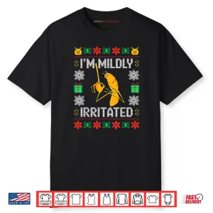 I’m Mildly Irritated Marcus The Worm Christmas Meme Shirt