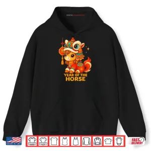 Hoodie Chinese New Year of The Horse 2026 Lunar New Year Shirt