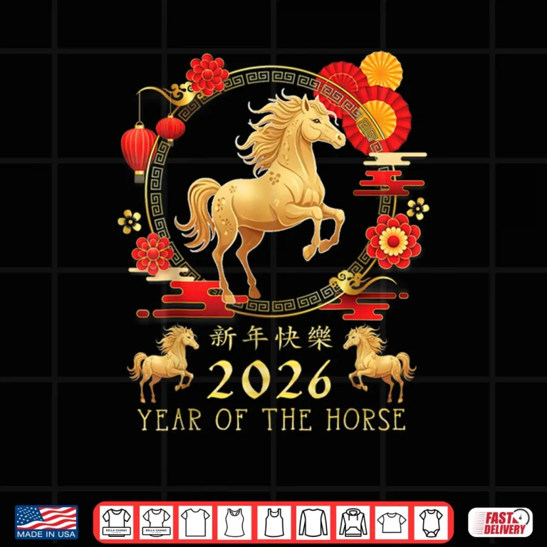 Chinese New Year 2026 Year of The Horse 2026 Shirt 3 Design Chinese New Year 2026 Year of The Horse 2026 Shirt