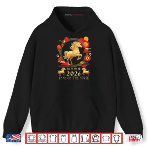 Hoodie Chinese New Year 2026 Year of The Horse 2026 Shirt