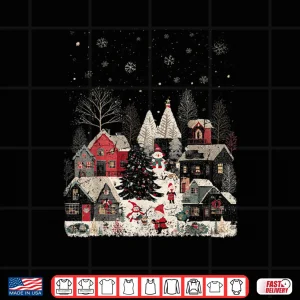 Winter Fashion Xmas Holiday Vacation Merry Christmas Village Shirt 3 Design Winter Fashion Xmas Holiday Vacation Merry Christmas Village Shirt