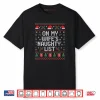 On My Wife’s Naughty List Funny Husband Christmas Shirt