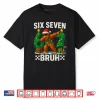 Bruh 67 Six Seven Santa Bigfoot Dabbing Christmas Shirt