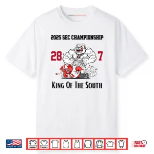 Georgia Bulldogs 2025 SEC Championship 28–7 King Of The South Shirt