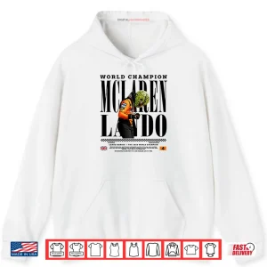 Hoodie 2025 World Champion Lando Norris McLaren Shirt