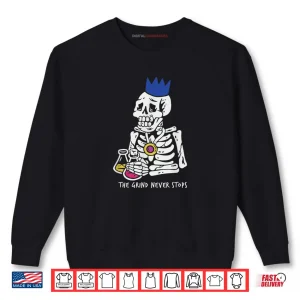 Sweatshirt OSRS Grind Never Stops Shirt 1