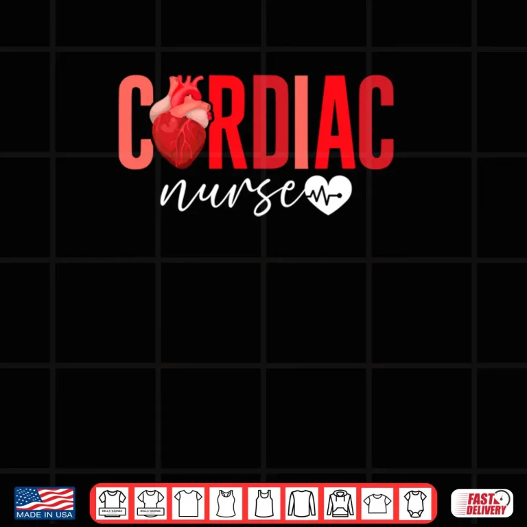 Design Cardiac Nurse Cardiology Nurse Cardiac Nursing Shirt 1