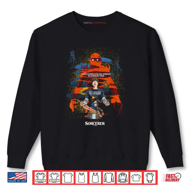 Sweatshirt Stranger Things Season 5 x Butcher Billy Sorcerer Shirt