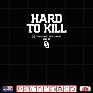 Design Oklahoma Sooners College Football Playoff Text Slogan 2025 Shirt