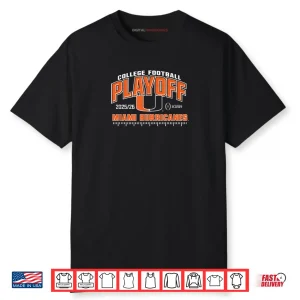 Miami Hurricanes College Football Playoff CFP 2025 26 Green Shirt