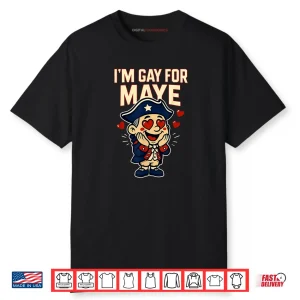 I’m Gay For Maye Funny Hearts Mascot Shirt