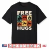 Free Hugs Wrestling Graphic Gift Shirt