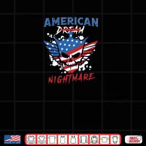 Design American Dream Nightmare Sarcasm American Funny 4th Of July Shirt