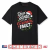 Dear Santa It’s My Co Workers Fault Funny Office Christmas Shirt
