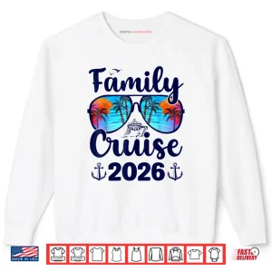 Sweatshirt Family Cruise 2026 Family Vacation Matching Family Group Shirt
