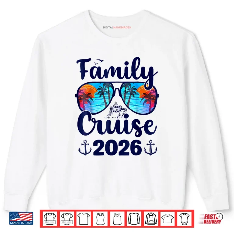Sweatshirt Family Cruise 2026 Family Vacation Matching Family Group Shirt