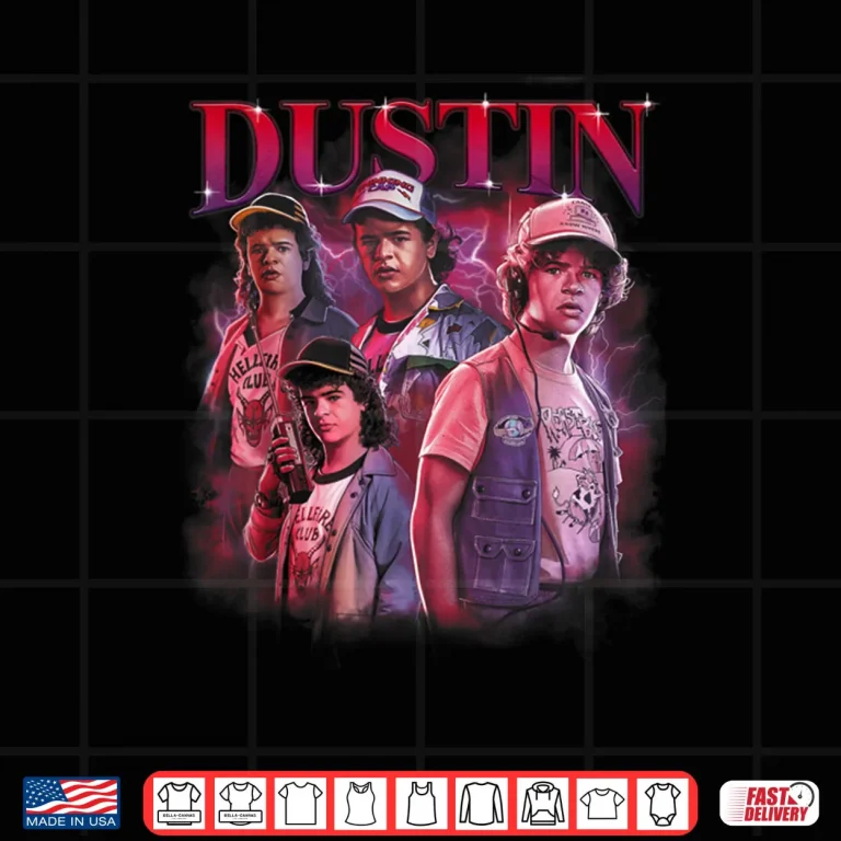 Design Stranger Things Dustin Shirt
