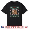 Lesbians Eat What Funny Shocked Cats Christmas Ugly Style Shirt