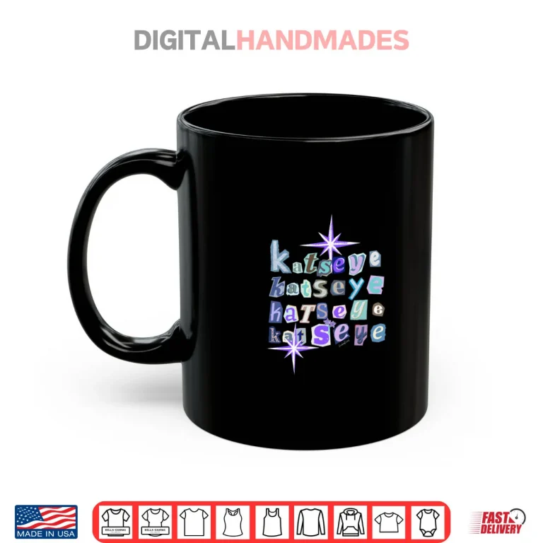 Mug Katseye Inspired Stars Fan Design Comfortable Streetwear Shirt