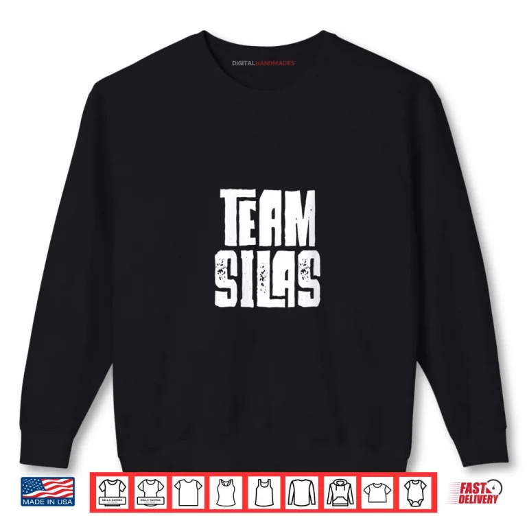 Sweatshirt Team Silas Son Dad Mom Husband Grandson Sports Shirt