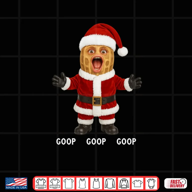 Design Meme The Burnt Peanut GOOP Bungulator Santa Christmas Shirt